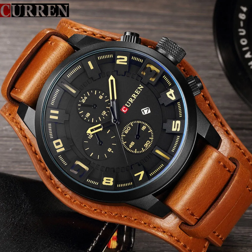 Men's Watches Top Brand Luxury Business Quartz Watch