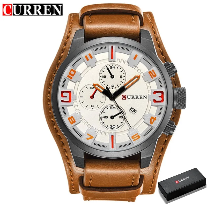 Men's Watches Top Brand Luxury Business Quartz Watch