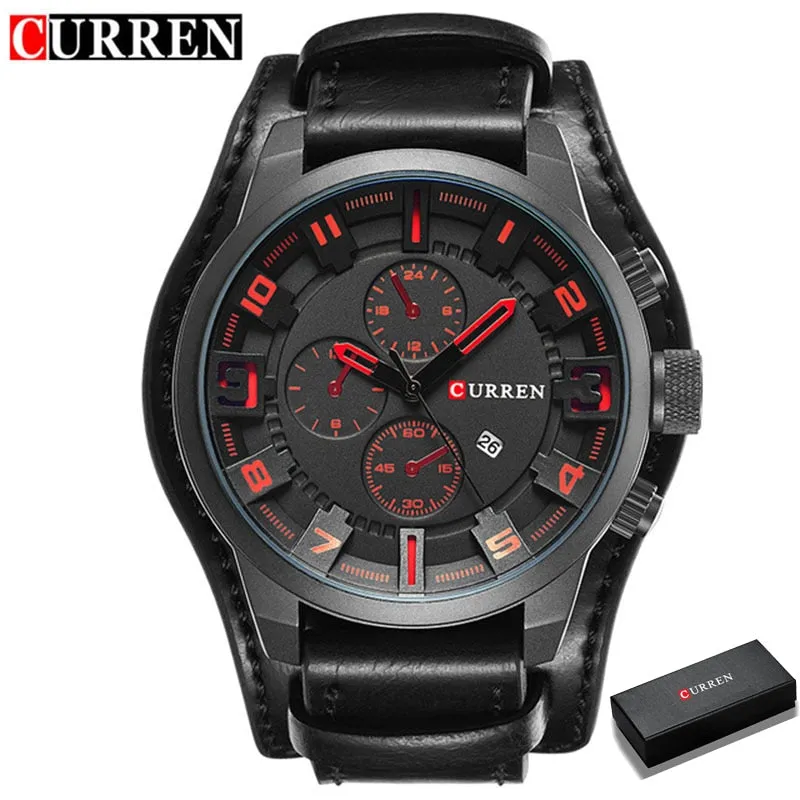 Men's Watches Top Brand Luxury Business Quartz Watch
