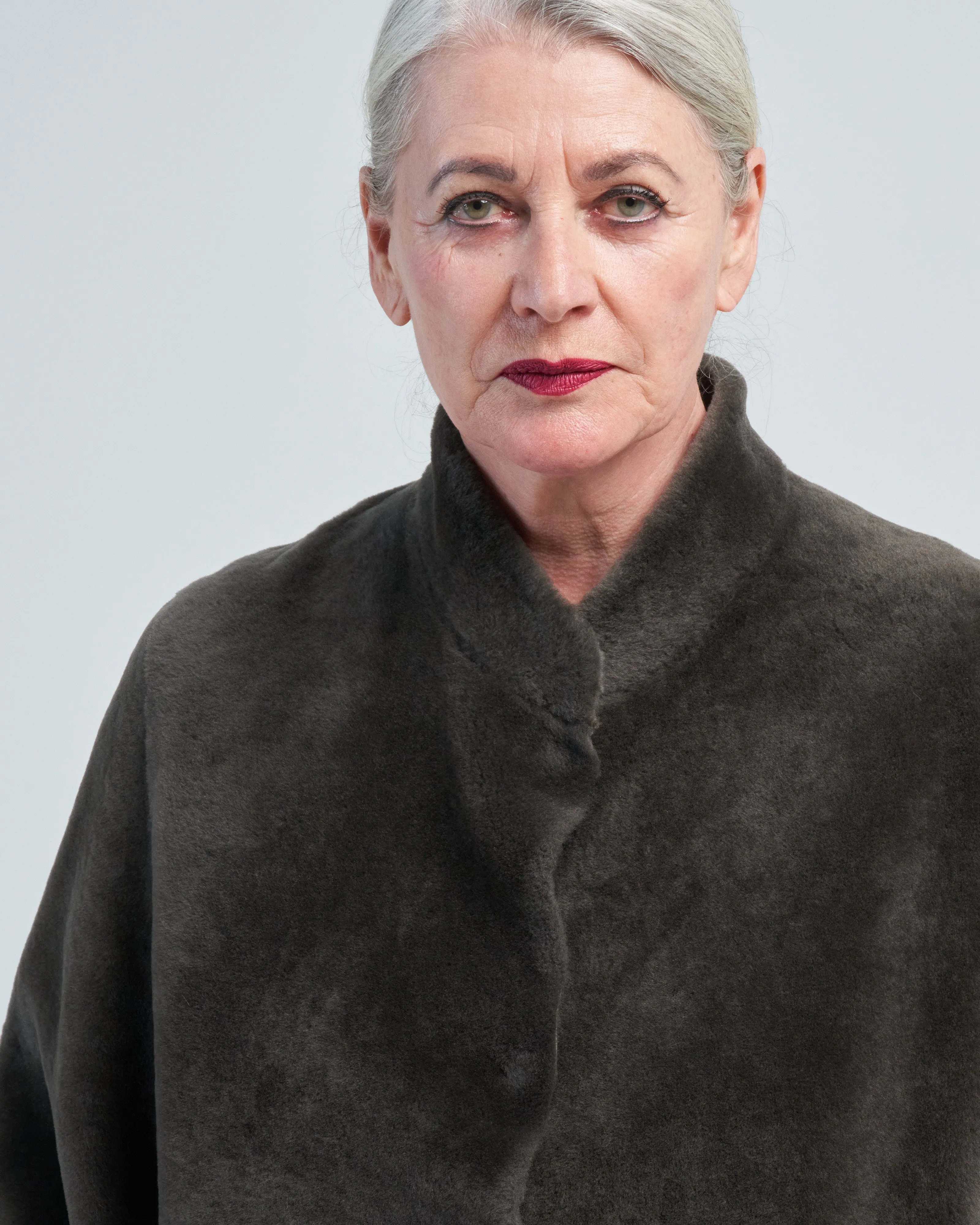 merino cape jacket