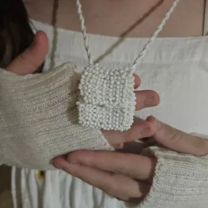 Miniature Beaded Bag Collection Small Necklaces