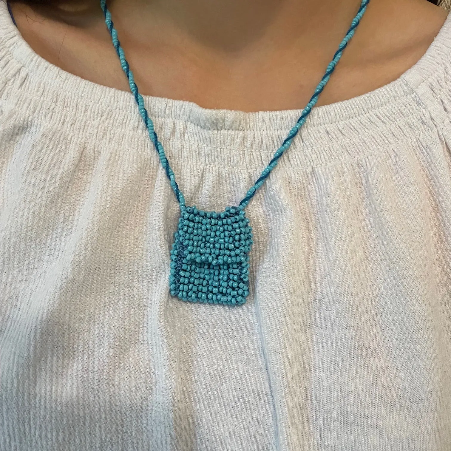 Miniature Beaded Bag Collection Small Necklaces