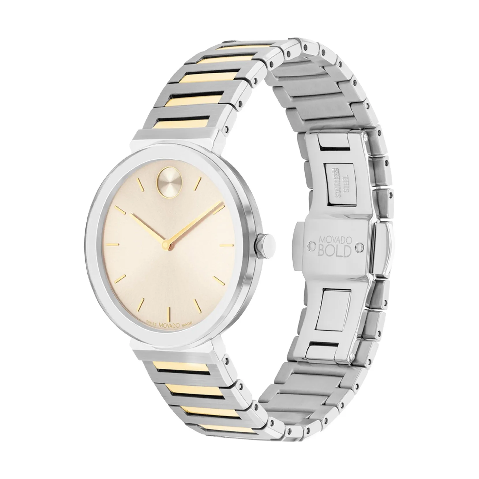 Movado Bold Horizon Ladies Two Tone Watch