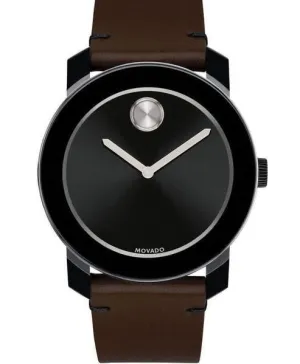 Movado Bold Leather Men's Watch 3600443