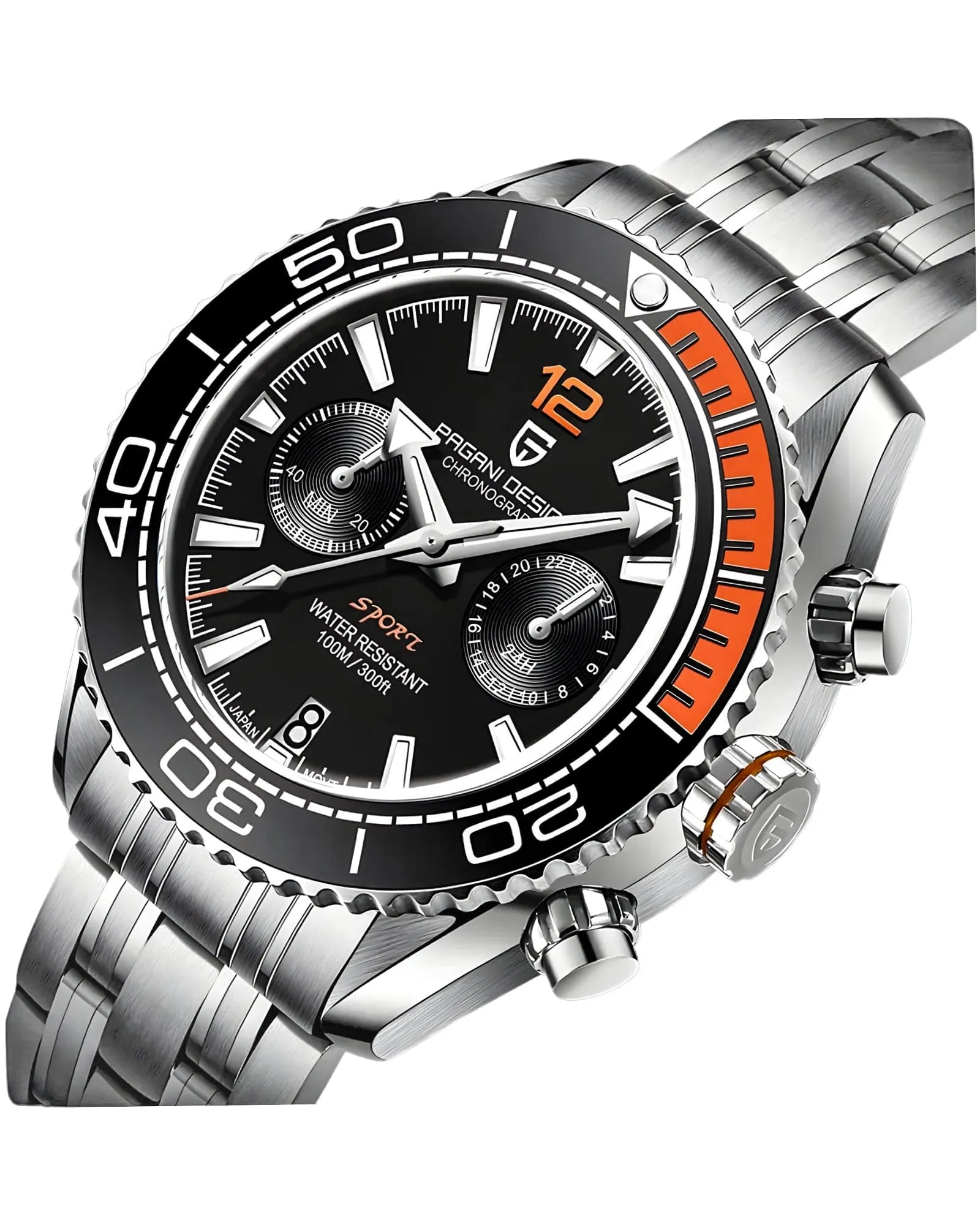 Muški Sat Pagani Design PD1711 Chronograph ⚫️⌚️