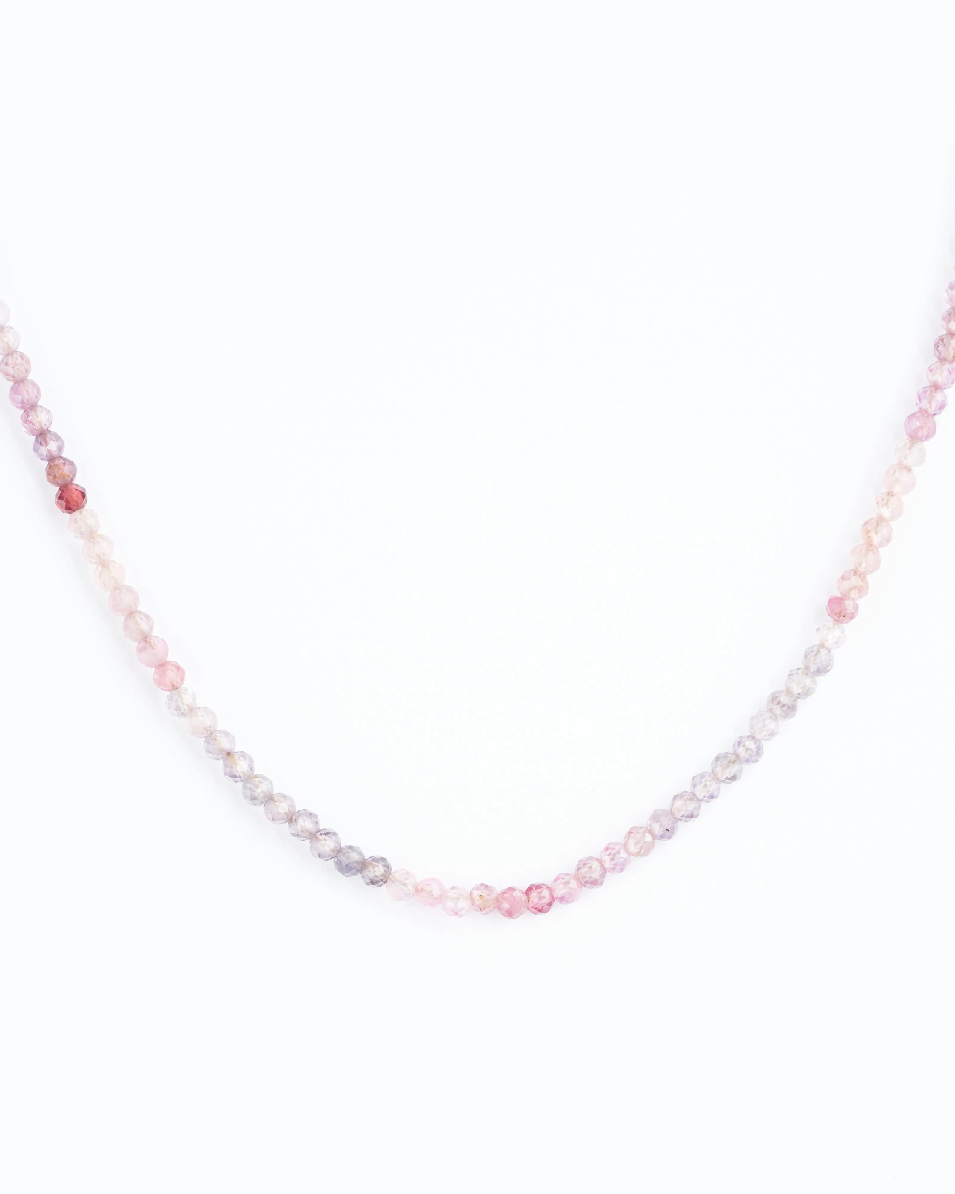 multi colored sapphire necklace - multi sapphire