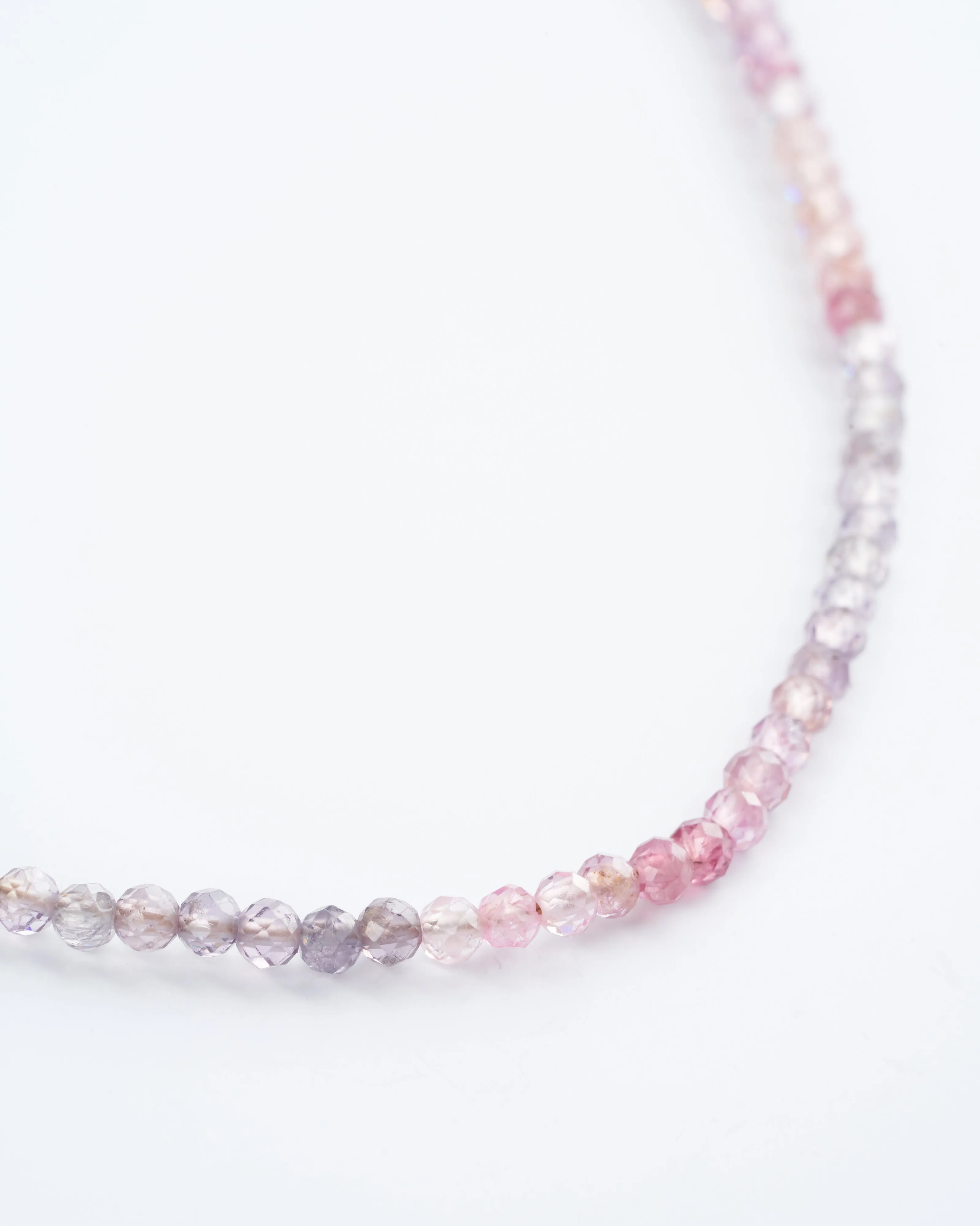 multi colored sapphire necklace - multi sapphire