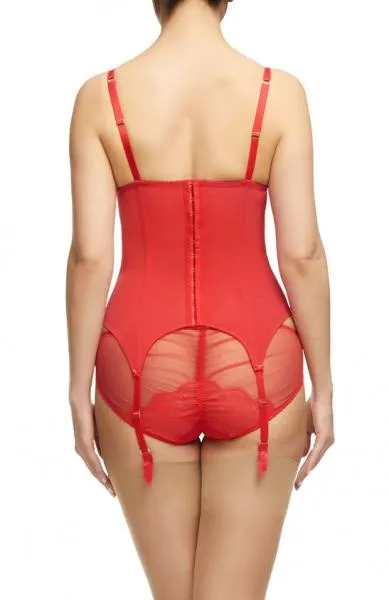 Muse Bustier - Vermillion -