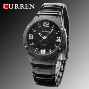 New curren watches men luxury brand military watch men full steel wristwatches fashion casual waterproof army sports quartz