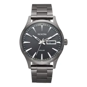 Nixon Men's Sentry Solar Stainless Steel