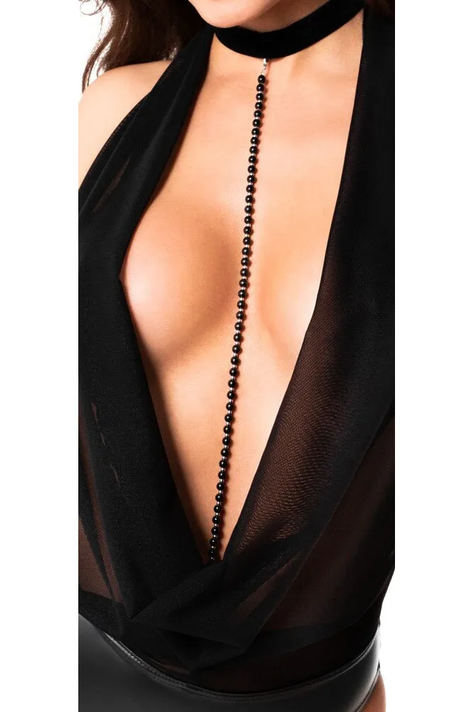 Noir Handmade Halterneck Body