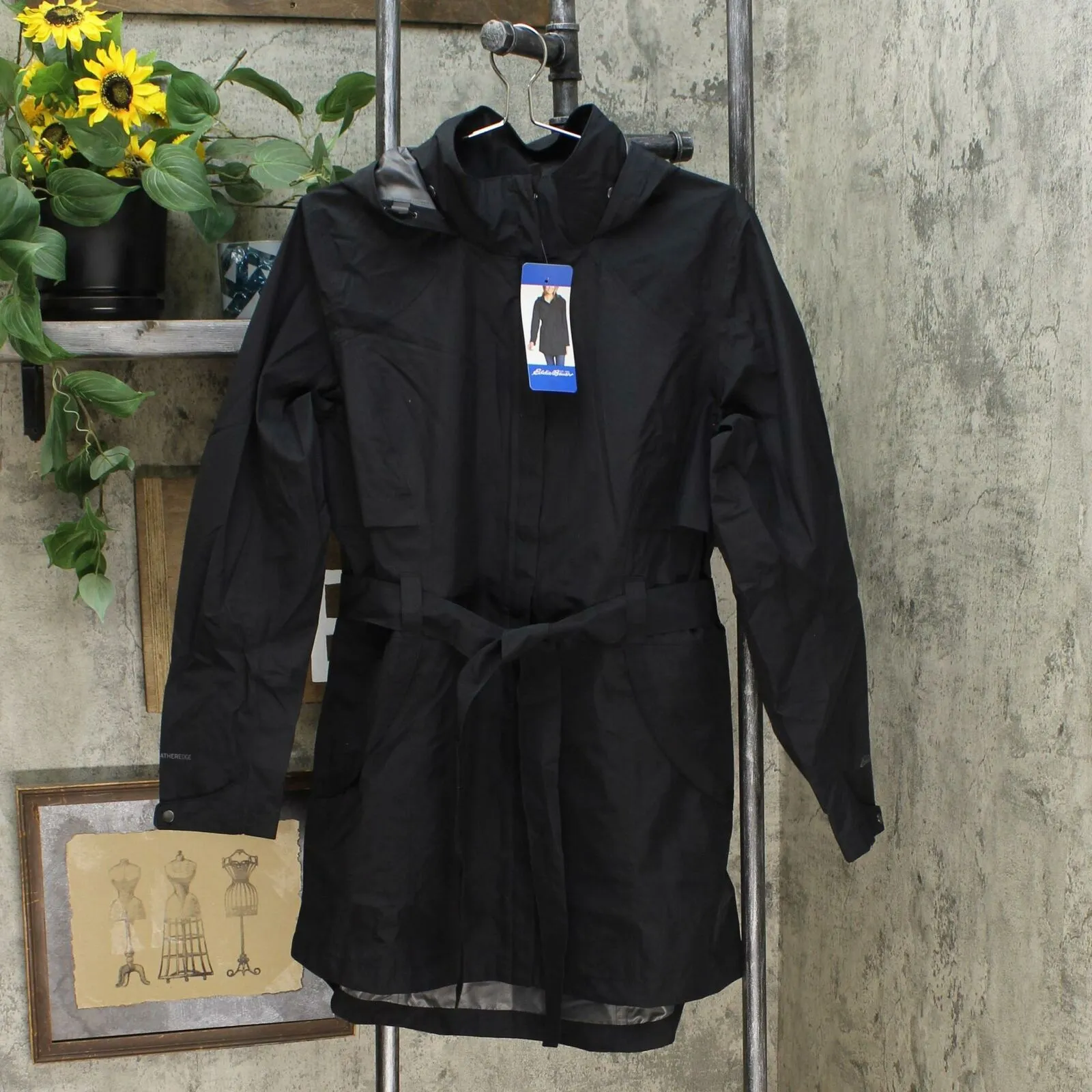 NWT Eddie Bauer Women's Kona Trench Coat. T12467 M
