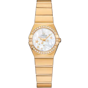 Omega Constellation 24 mm, yellow gold on yellow gold