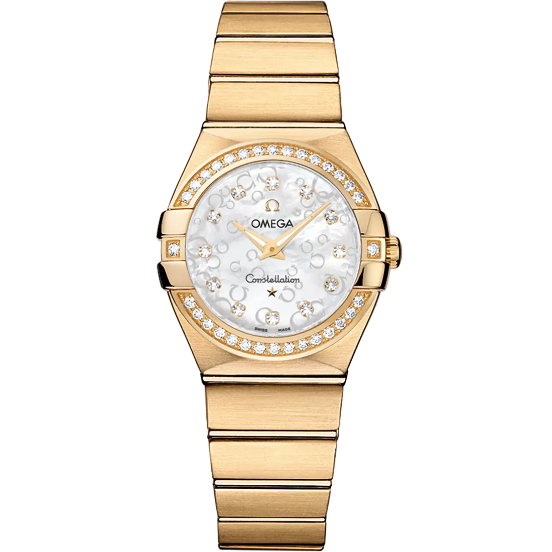 Omega Constellation 27 mm, yellow gold on yellow gold