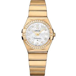 Omega Constellation 27 mm, yellow gold on yellow gold
