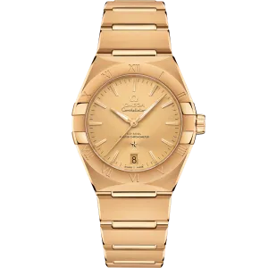 Omega Constellation 36 mm, yellow gold on yellow gold