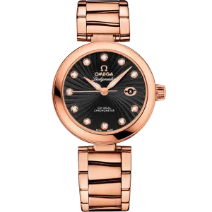 Omega De Ville Ladymatic 34 mm, red gold on red gold