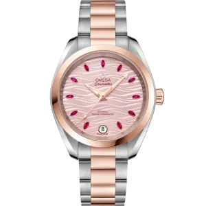 Omega Seamaster Aqua Terra 150M 34 mm, steel - Sedna™ gold on steel - Sedna™ gold