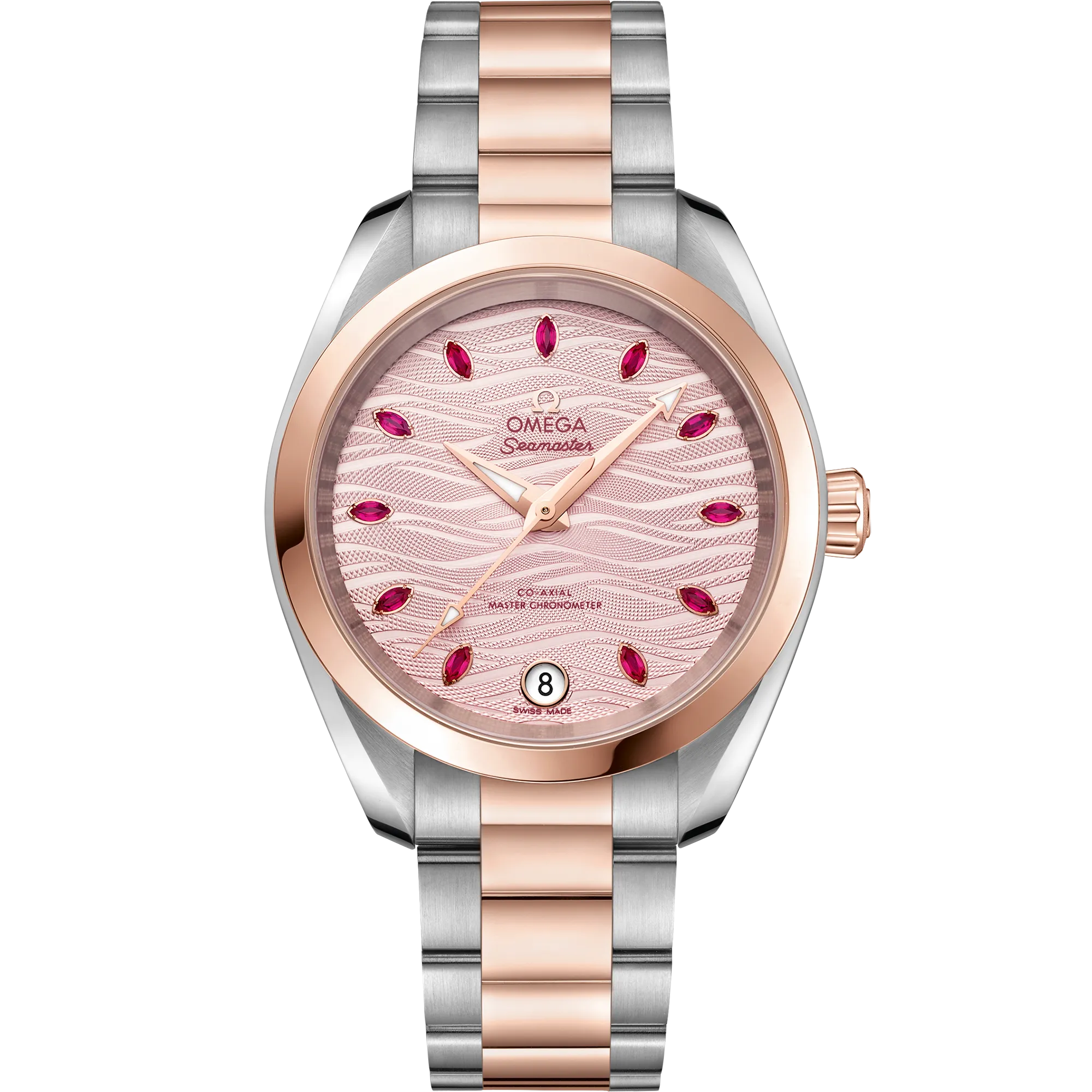 Omega Seamaster Aqua Terra 150M 34 mm, steel - Sedna™ gold on steel - Sedna™ gold