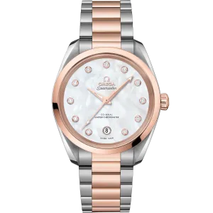 Omega Seamaster Aqua Terra 150M 38 mm, steel - Sedna™ gold on steel - Sedna™ gold