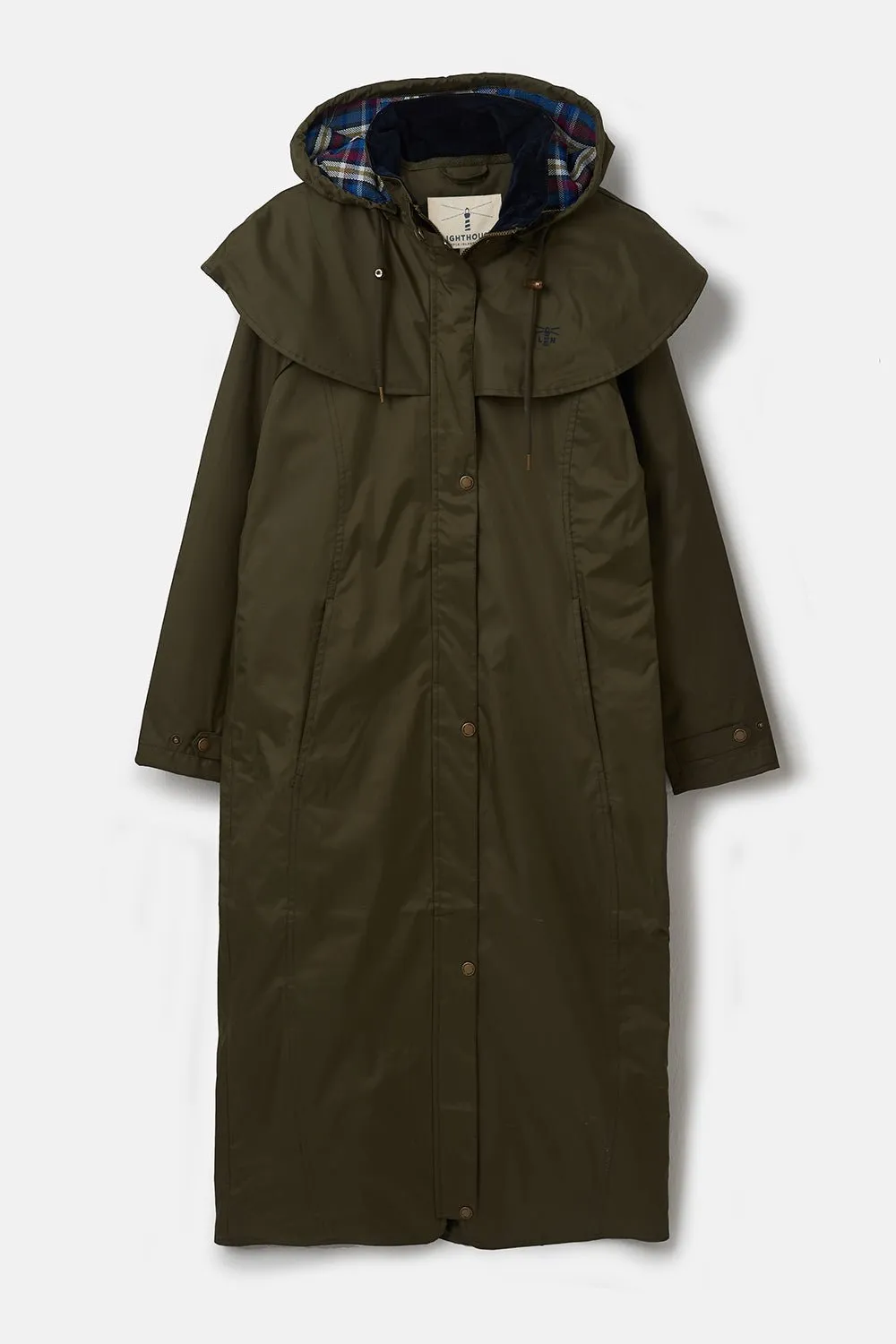 Outback Womens Full Length Waterproof Raincoat - Fern