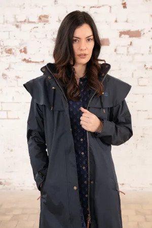 Outback Womens Full Length Waterproof Raincoat - Nightshade
