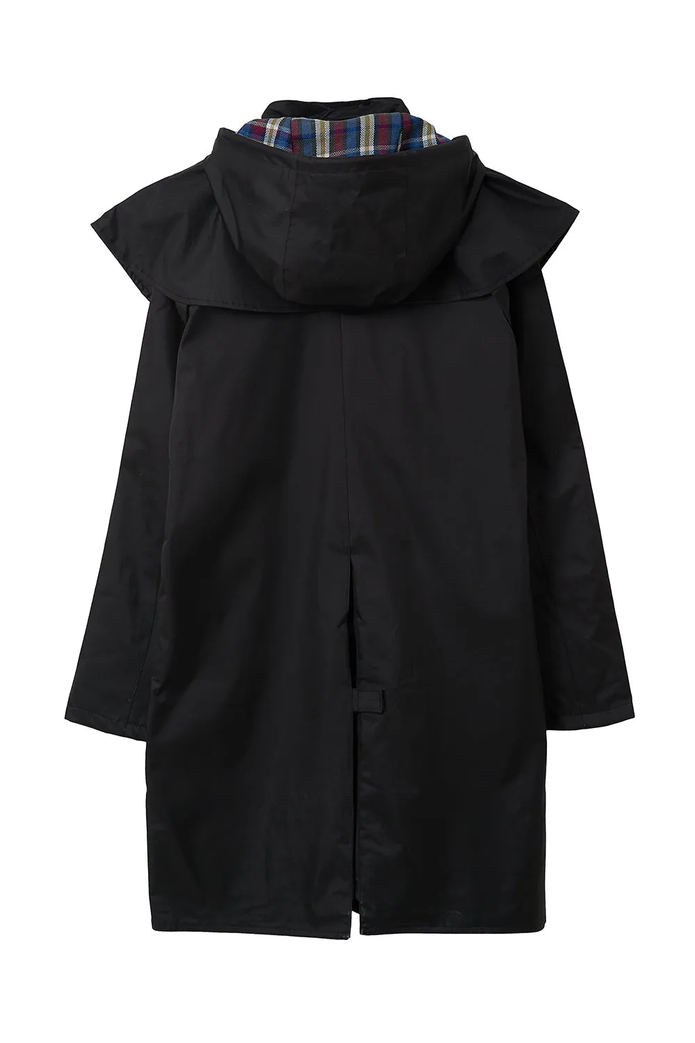 Outrider Womens 3/4 Length Waterproof Raincoat - Black