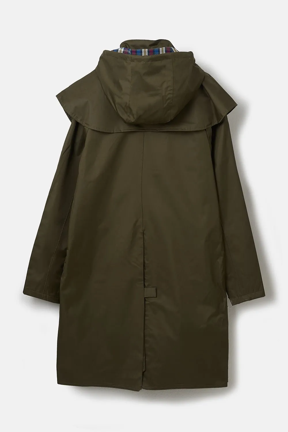 Outrider Womens 3/4 Length Waterproof Raincoat - Fern