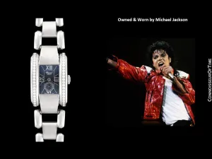 Owned & Worn by Michael Jackson - Chopard La Strada Stainless Steel & Factory Diamond Watch