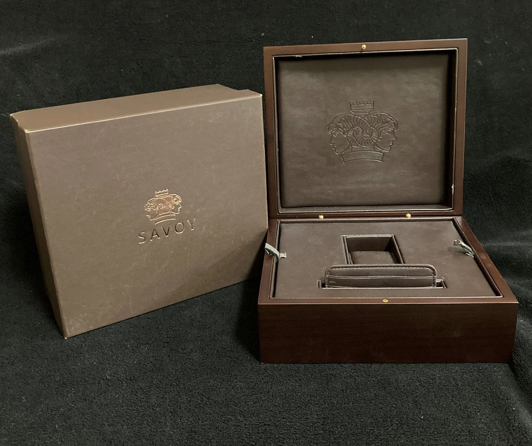 OWNED BY MARTIN SHEEN - Savoy Icon Extreme Massive Mens Rose Gold Tone Diver's Watch