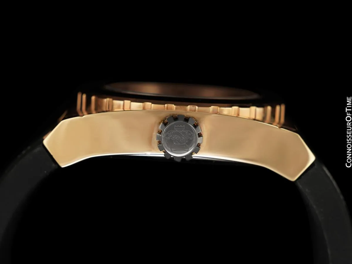 OWNED BY MARTIN SHEEN - Savoy Icon Extreme Massive Mens Rose Gold Tone Diver's Watch
