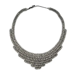 Oxidized Choker Necklace
