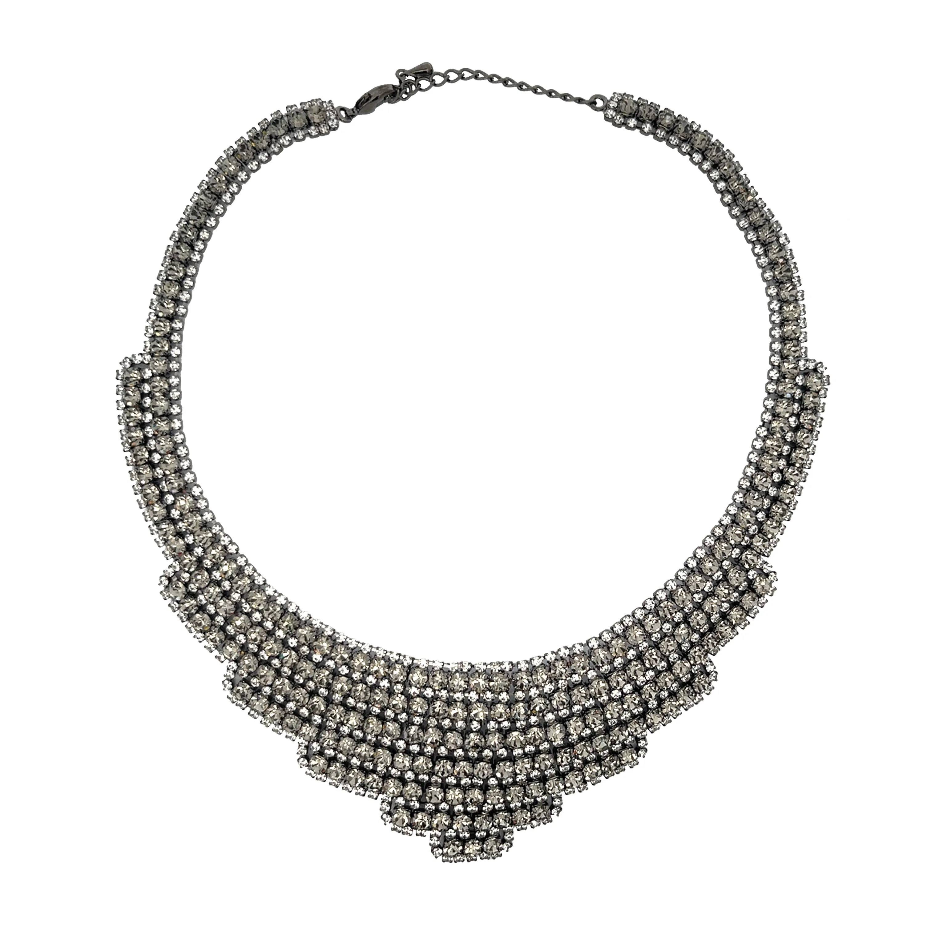 Oxidized Choker Necklace