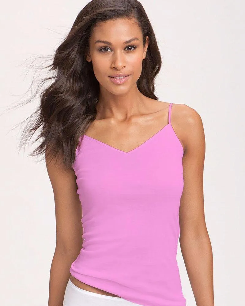Pack of 3 Fancy Colourful Camisole for Girls - Mix Colours