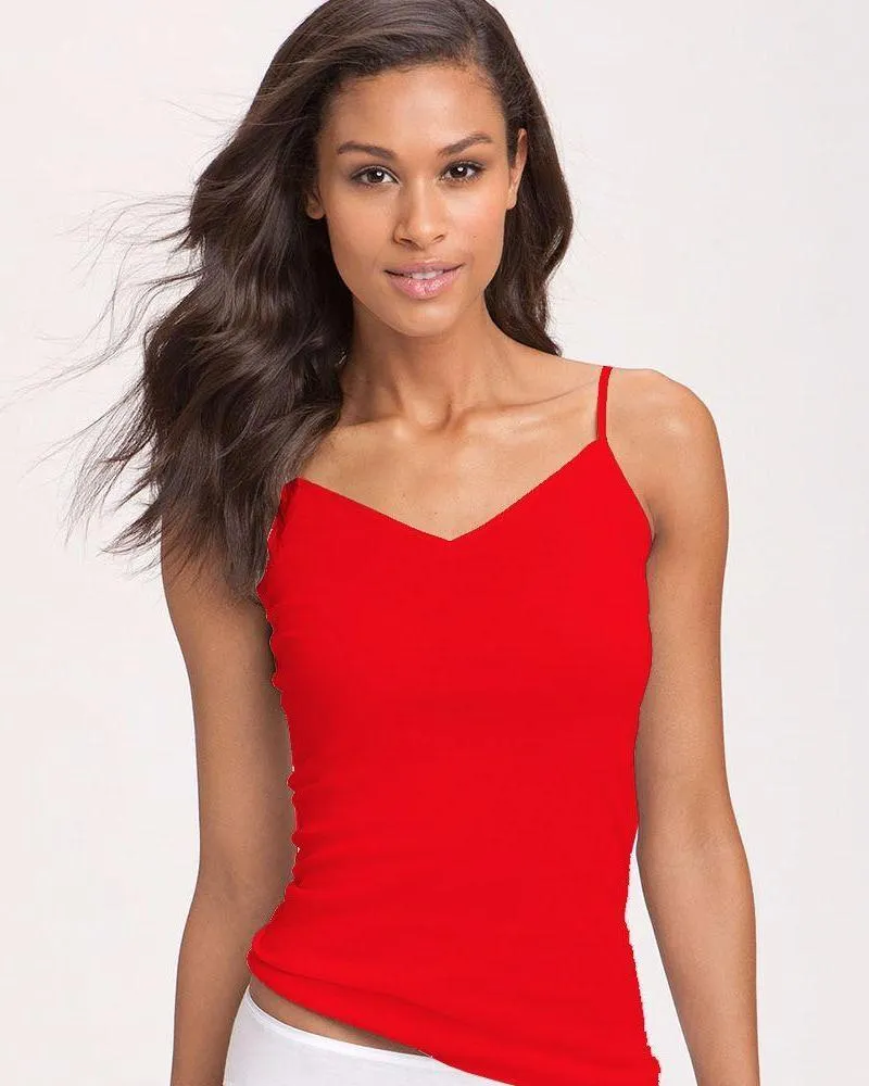 Pack of 3 Fancy Colourful Camisole for Girls - Mix Colours