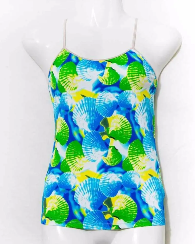 Pack Of 3 Teen Age Printed Camisole - Mix Colours