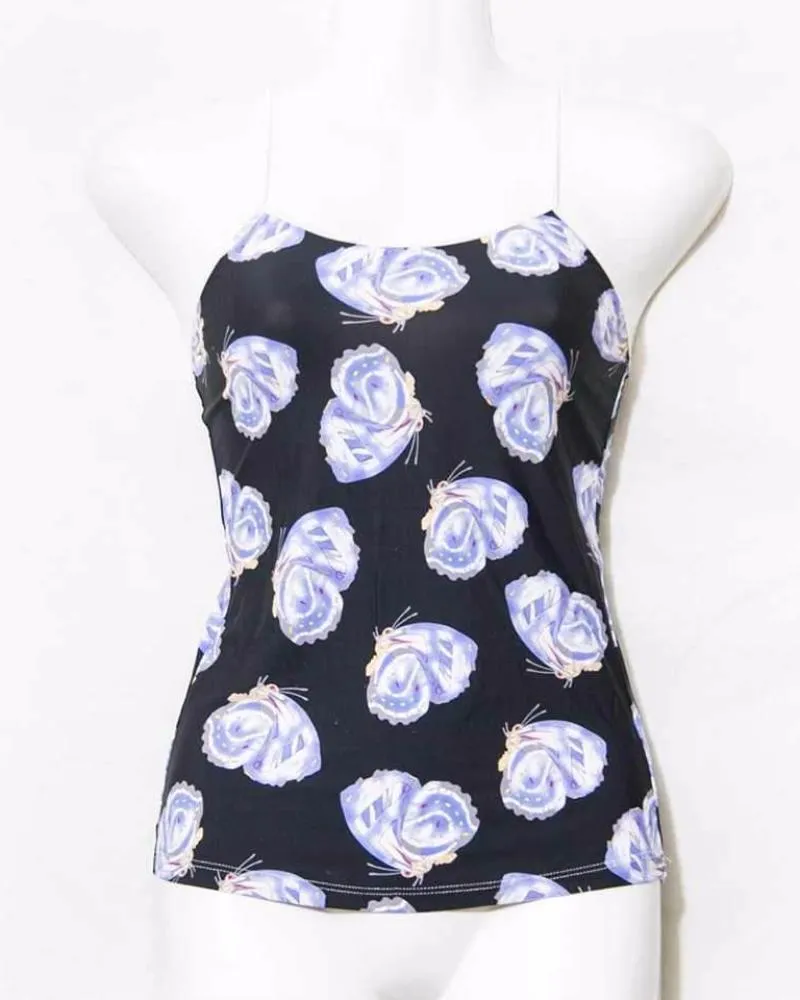 Pack Of 3 Teen Age Printed Camisole - Mix Colours