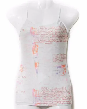 Pack Of 3 Teen Age Printed Camisole - Mix Colours