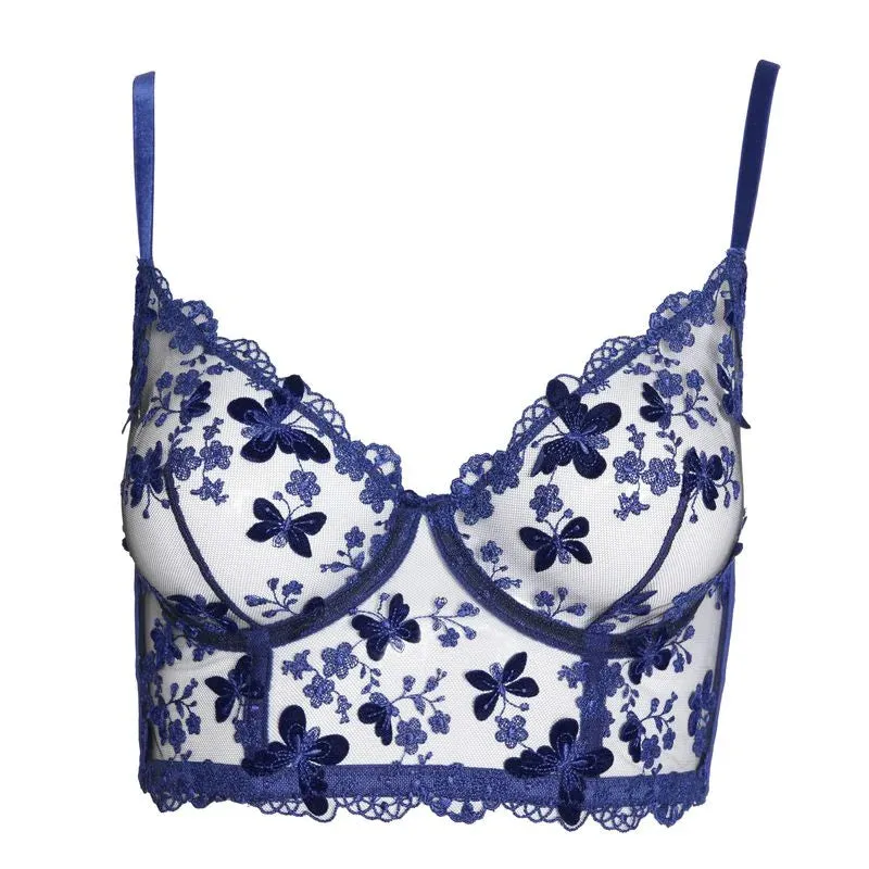 Papilon Bustier In Navy - Huit