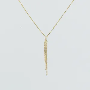 Pirouette Fringe Necklace