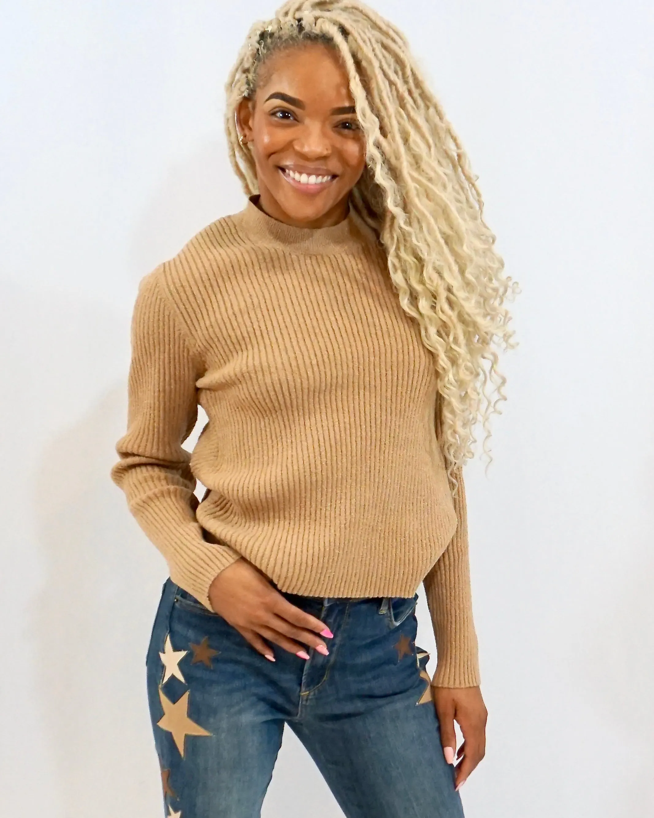 Prescott Sweater - Camel