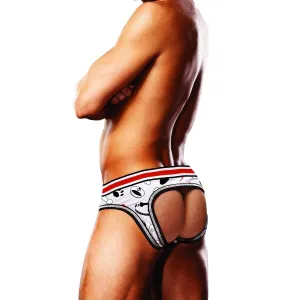 Prowler Backless Brief Puppie print