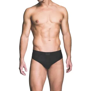 Prowler Red Fetish Backless Briefs with Ass-less Design in Black