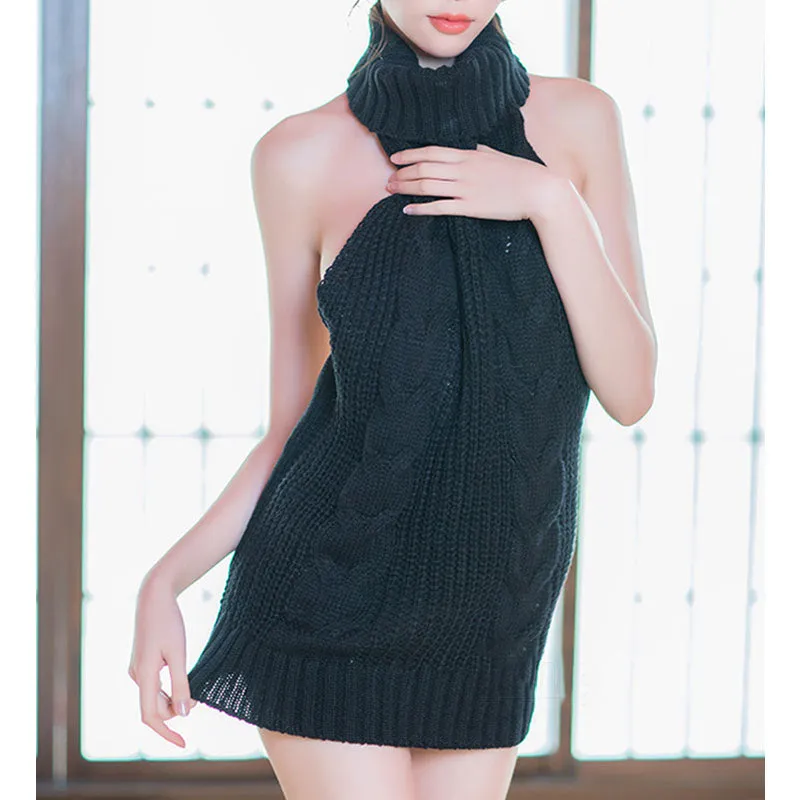 "BACKLESS" SWEATER N080509