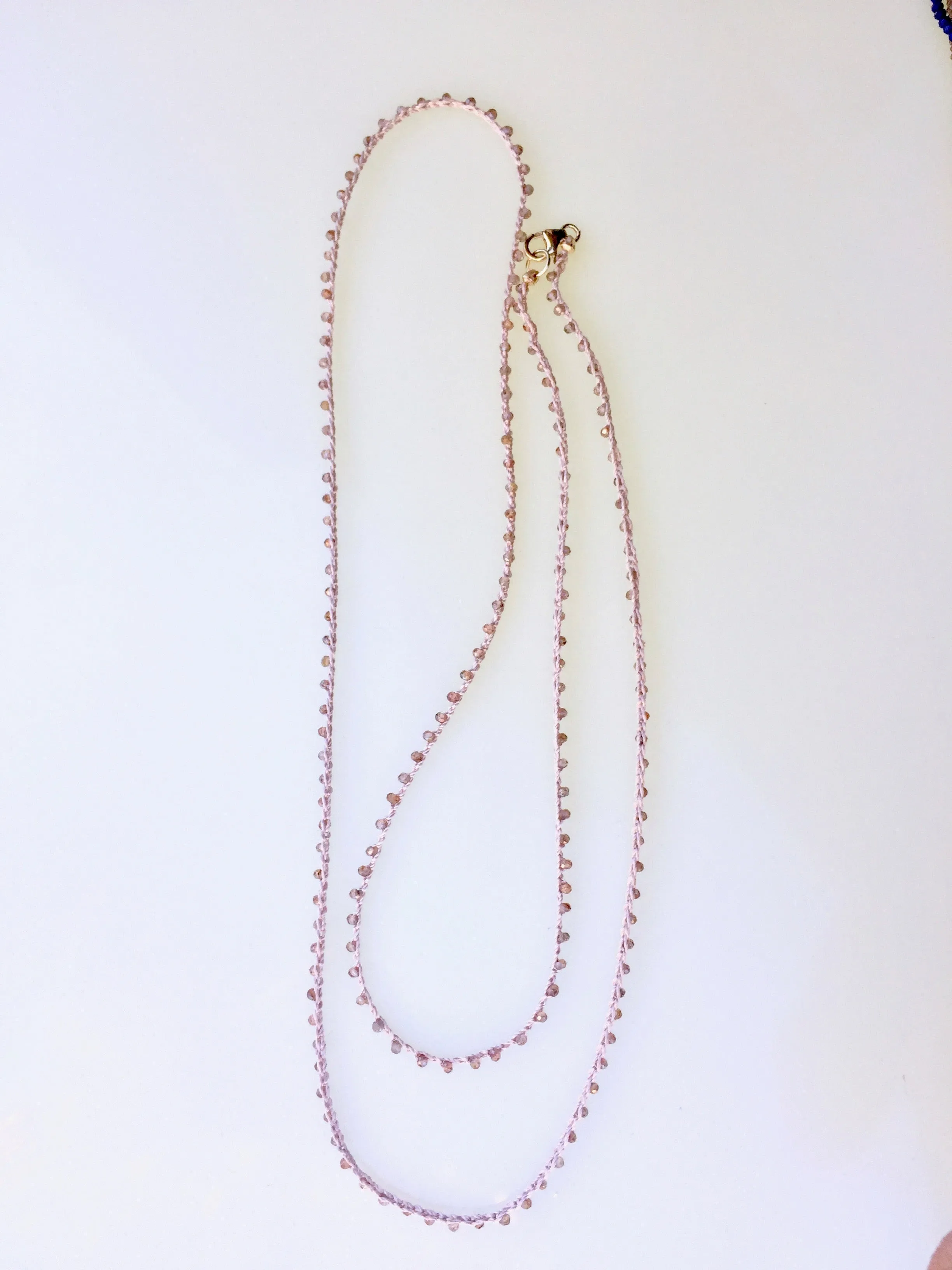 "Glitter" necklace