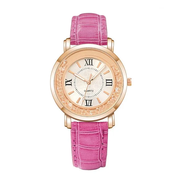 Rhinestone Women's Fashion Watch
