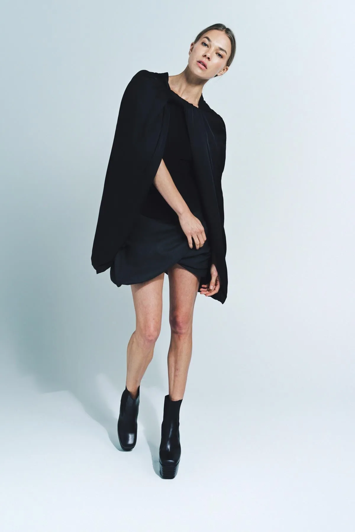 RICK OWENS | SHORT MASTO CAPE