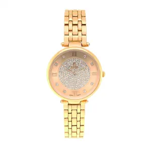 Roberto Carati Charli Crystal Gold Women's Watch M9086-V3