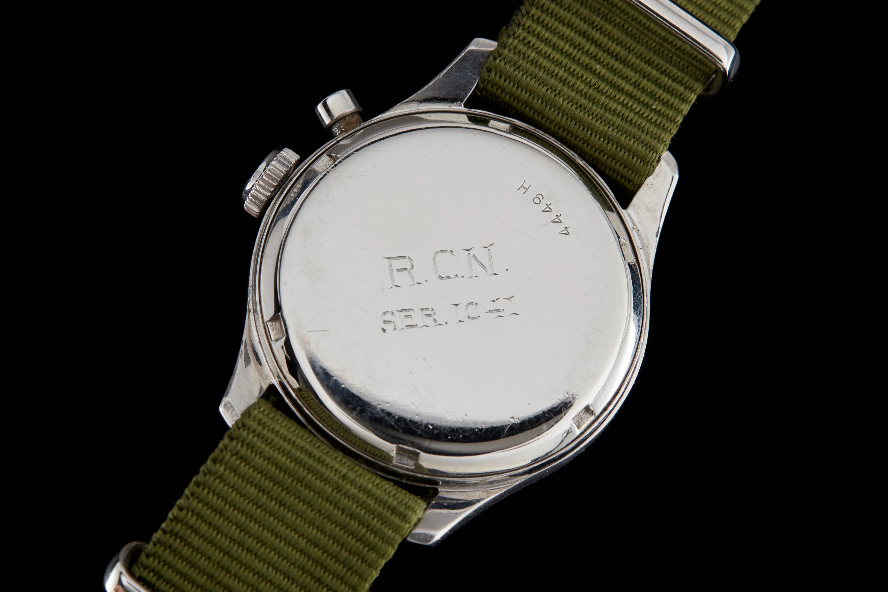 Rodania Royal Canadian Navy Monopusher Chronograph