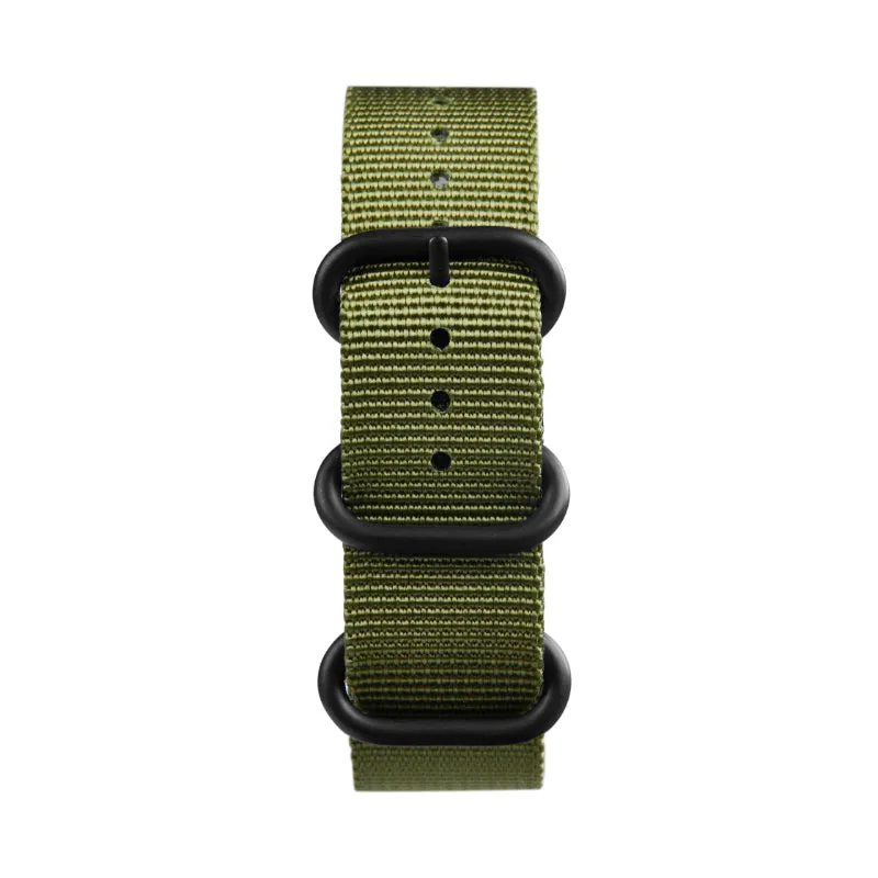 Rodim. Green Sandwich Dial. Black Cordura Strap. SG-2800-02